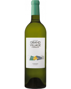 Bordeaux Supérieur Blanc / Château Grand Village / Bordeaux / Franse Witte Wijn / Wijnhandel MKWIJNEN

