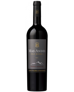 Gran Reserva Cabernet-Sauvignon Andes / Mas Andes / Central Valley / Chileense Rode Wijn / Wijnhandel MKWIJNEN
