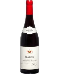 Mâcon Les Terres Rouges / Jean Loron / Bourgogne / Franse Rode Wijn / Wijnhandel MKWIJNEN
